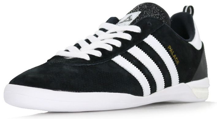 Palace x adidas Indoor Suede Black