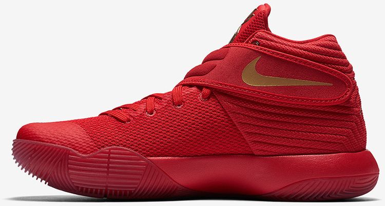 Nike Kyrie 2 Gold Swoosh