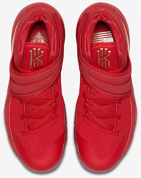 Nike Kyrie 2 Gold Swoosh