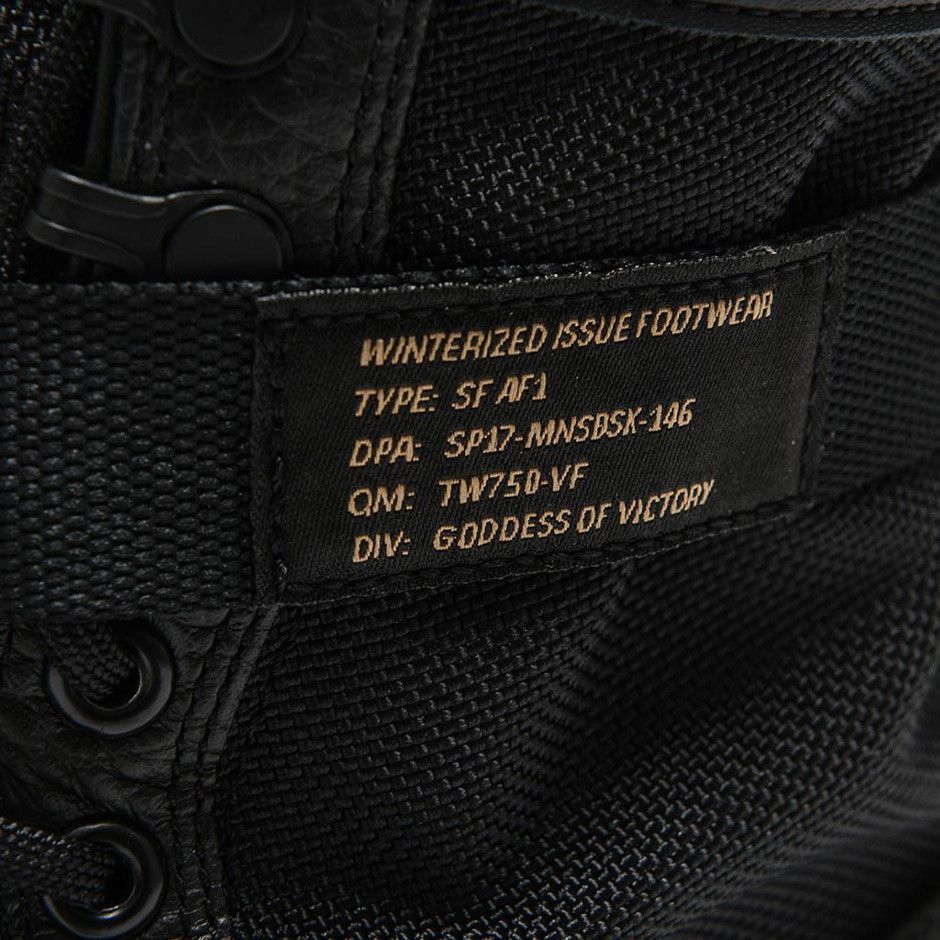 Buy SF Air Force 1 Black Gum 864024 001 GOAT UK