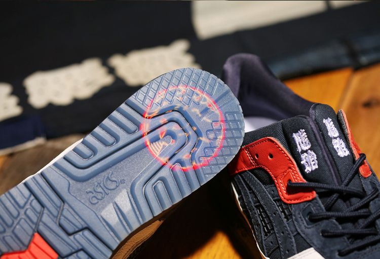 KicksLab x ASICS Gel Lyte III Hikeshi Hanten Japan Edition