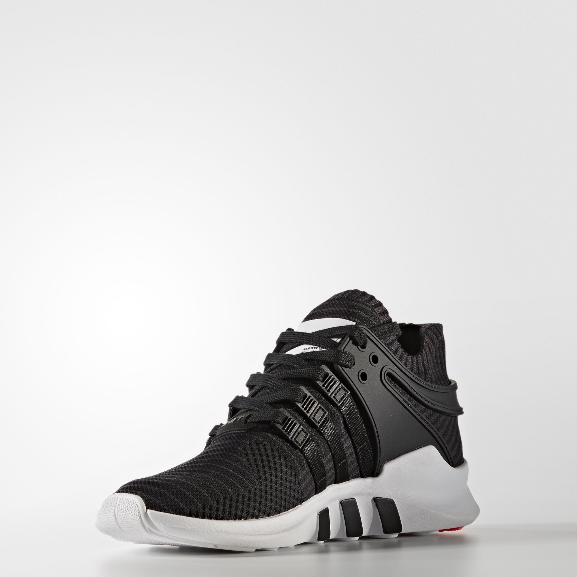 Adidas originals eqt support advance trainers in black bb1260 deals