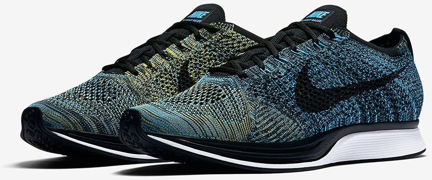 flyknit racer blue