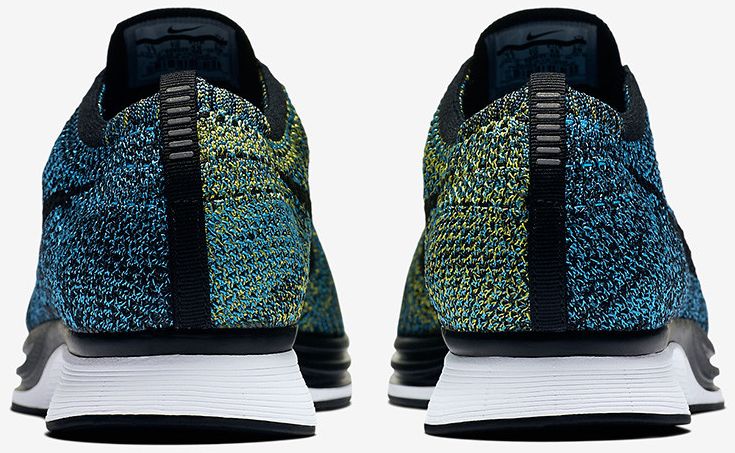 flyknit racer rainbow