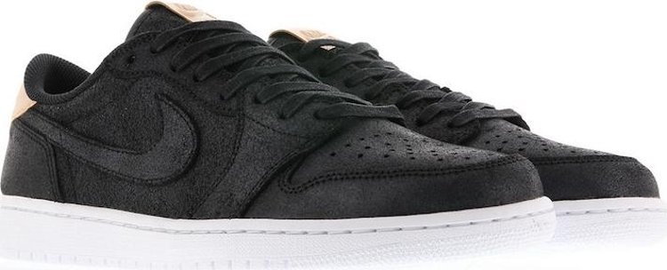 Air Jordan 1 Retro Low OG Premium Black Tan