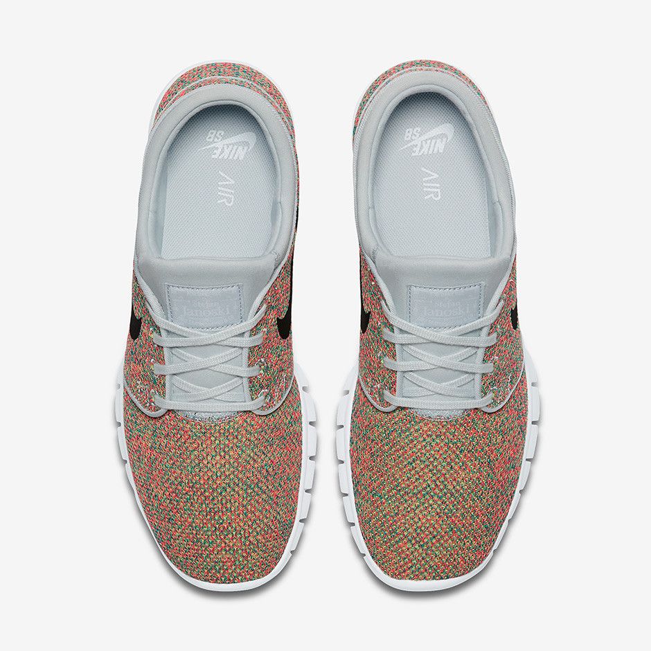 Nike sb stefan janoski max skate shoes - black/black-multi-color sale