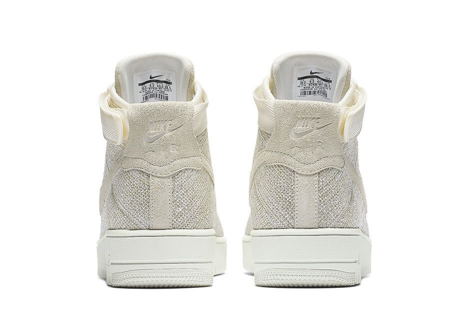 Buy Air Force 1 Mid Flyknit Sail 817420 101 GOAT