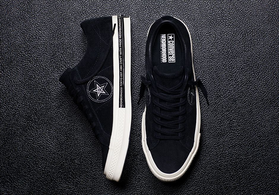 Converse one star 74 ox neighborhood black sales