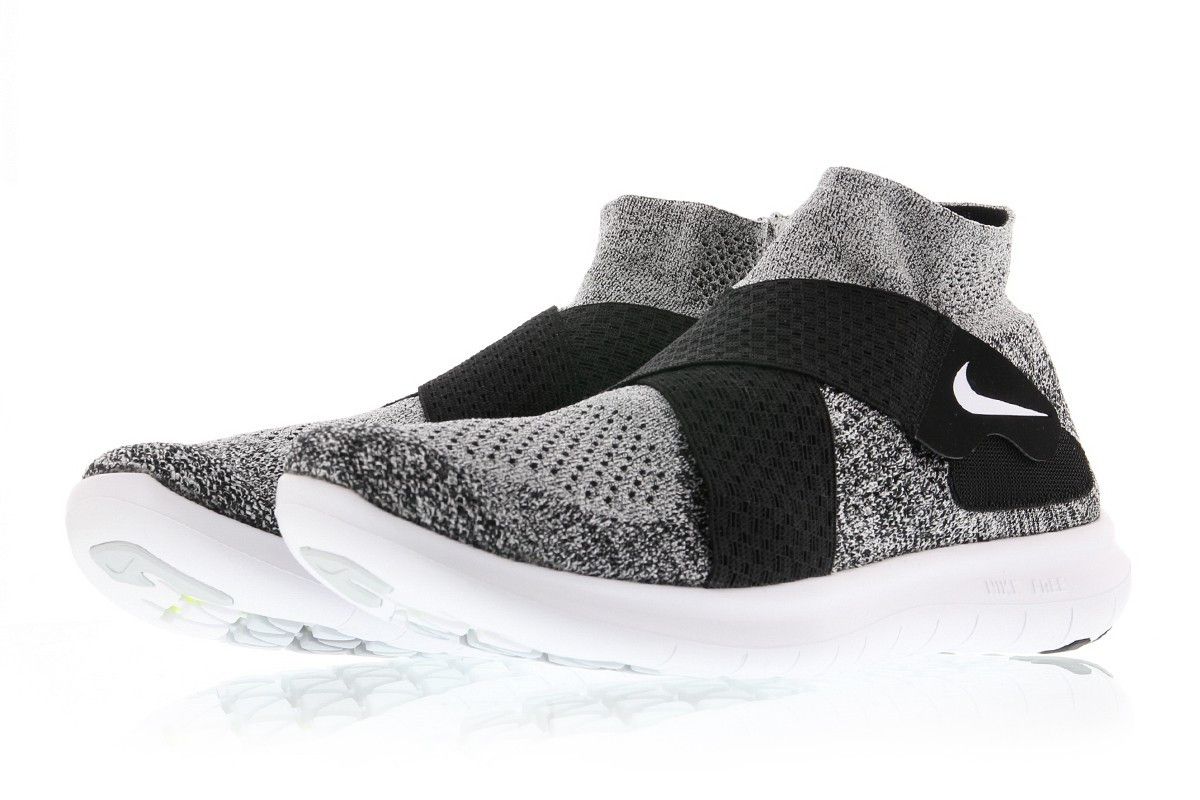 Buy Free Run Motion Flyknit 2017 Black White 880845 001 GOAT
