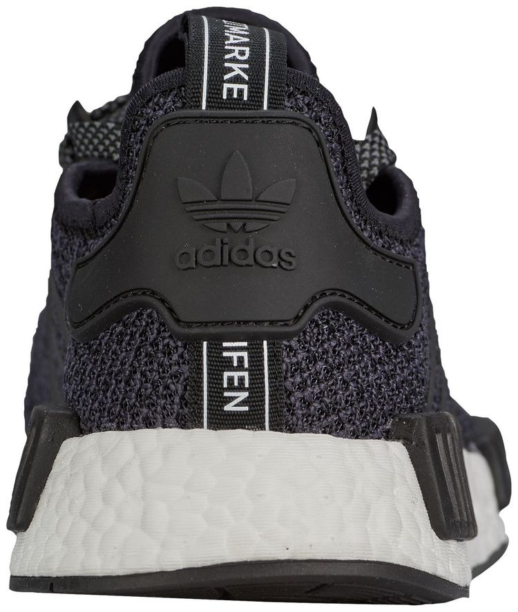 Adidas nmd r1 white reflective top