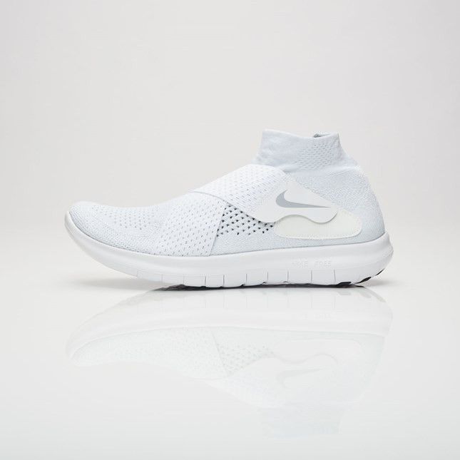 Free Run Motion Flyknit 2017 Triple White