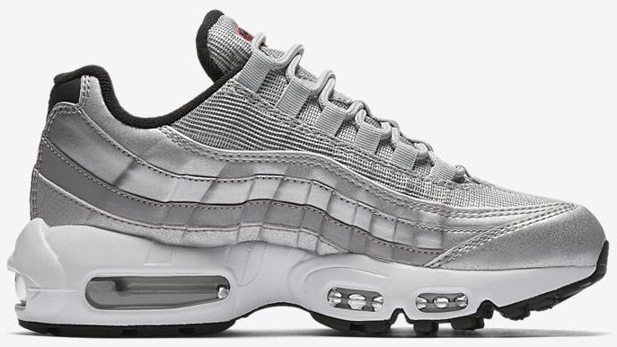 Buy Wmns Air Max 95 QS 'Silver Bullet' - 814914 002 | GOAT
