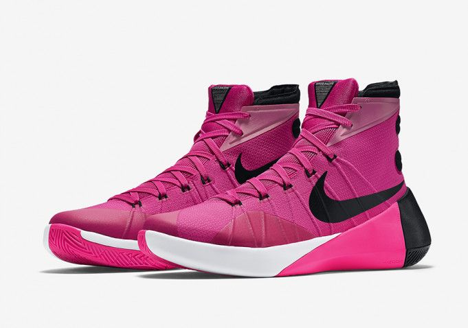 pink hyper dunks