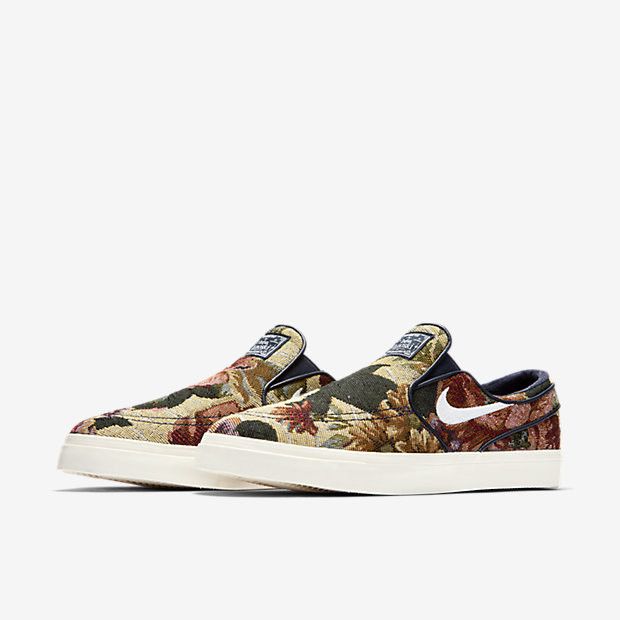 Size 5.5 Zoom Stefan Janoski Slip On Floral
