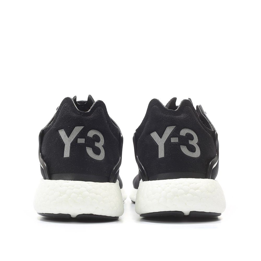 Y3 yohji run trainers black on sale