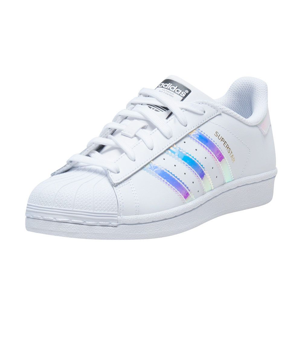 Superstar classic white hologram iridescent aq6278 on sale