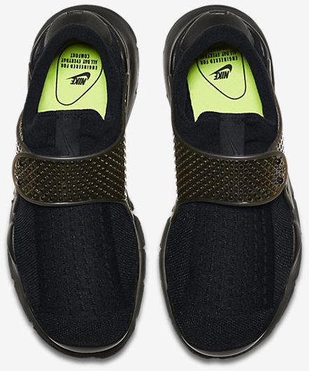 Wmns Sock Dart Black Volt