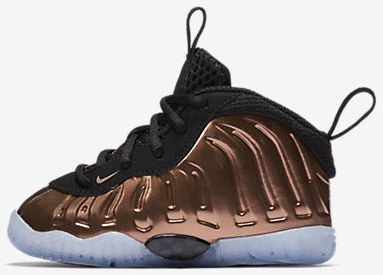 Nike Little Posite One TD Copper