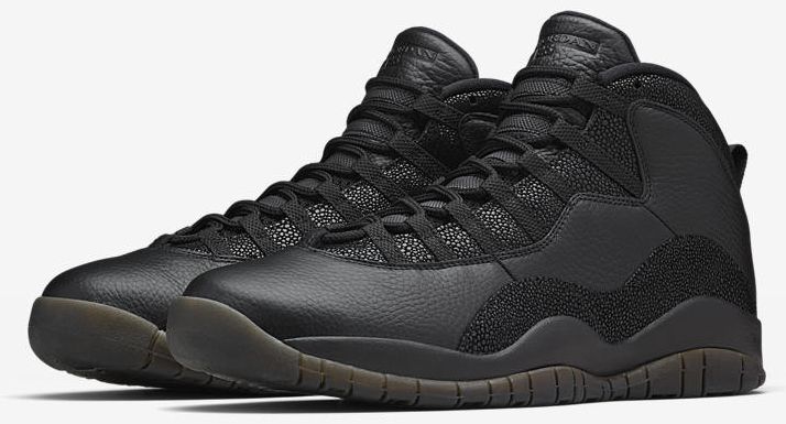 Size 10.0 OVO x Air Jordan 10 Retro Black 2014