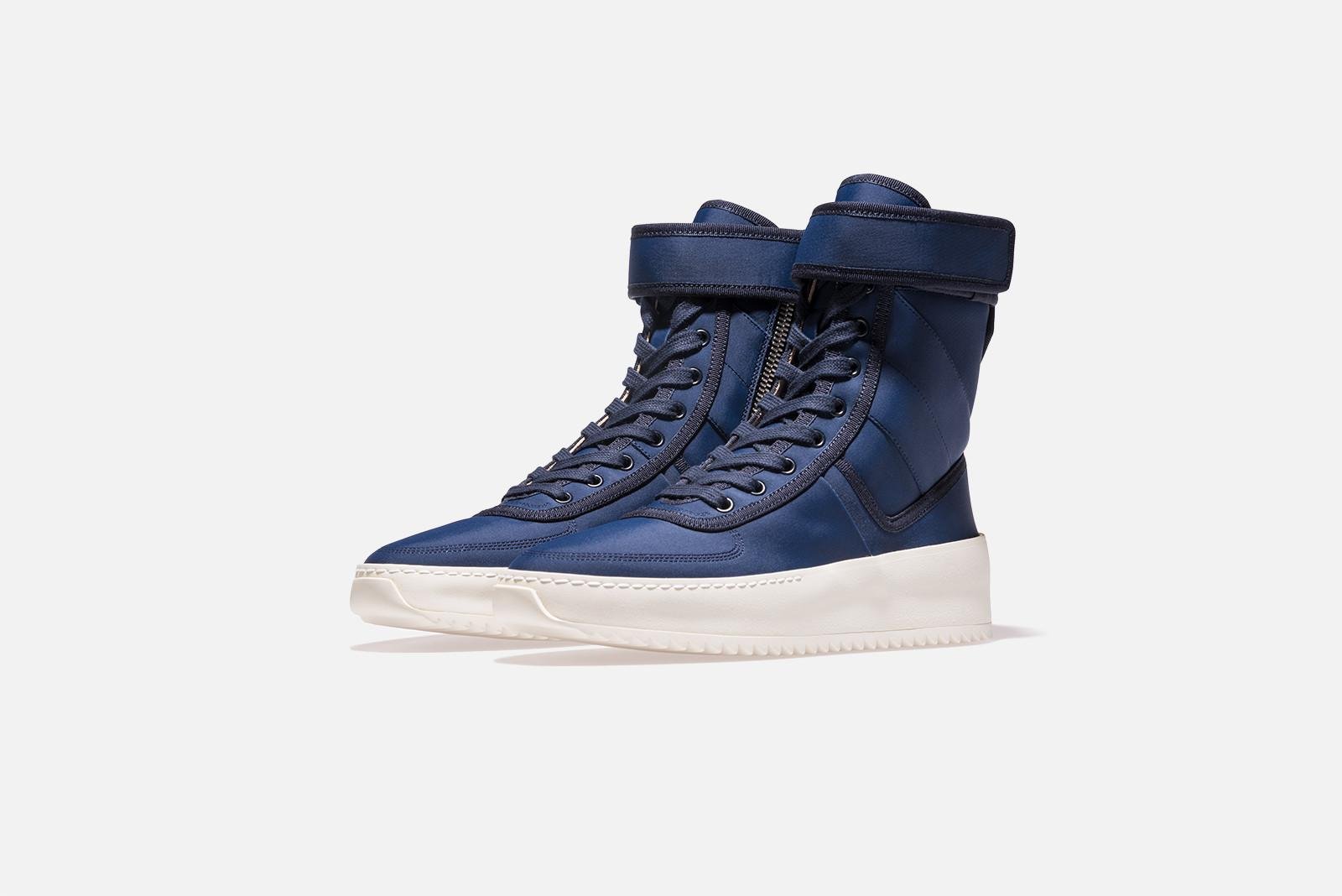 Kith x Fear of God Military Sneaker 'New York Blue'
