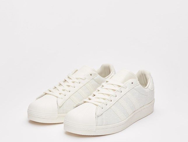 Sneakersnstuff x Superstar Boost Shades of White V2