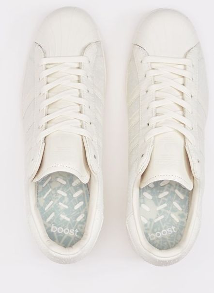 Sneakersnstuff x Superstar Boost Shades of White V2