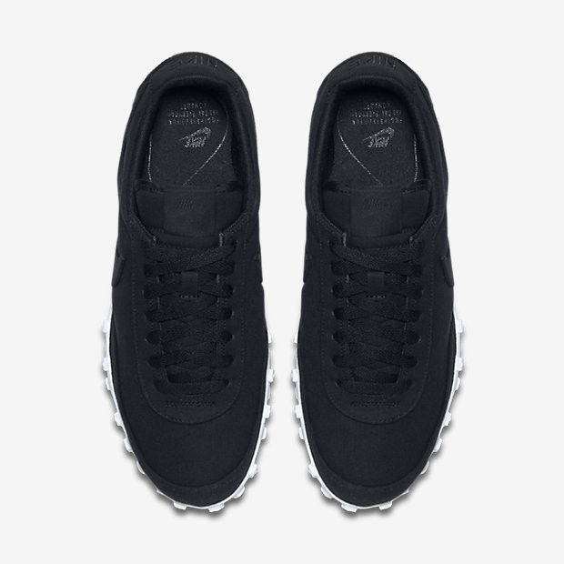 nike waffle racer 17 black