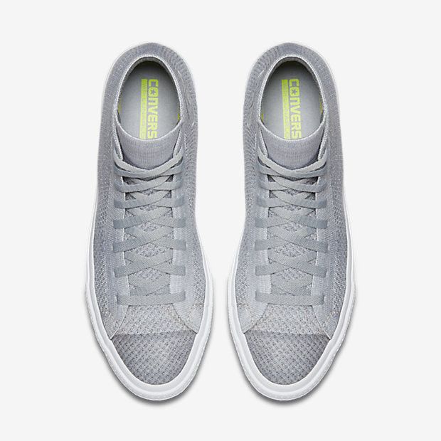 Converse flyknit wolf grey top
