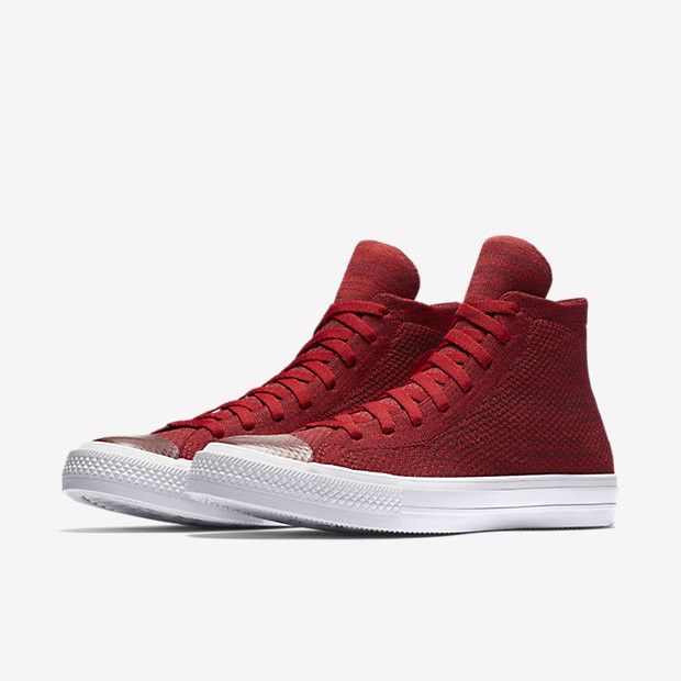 Nike flyknit high top red new arrivals