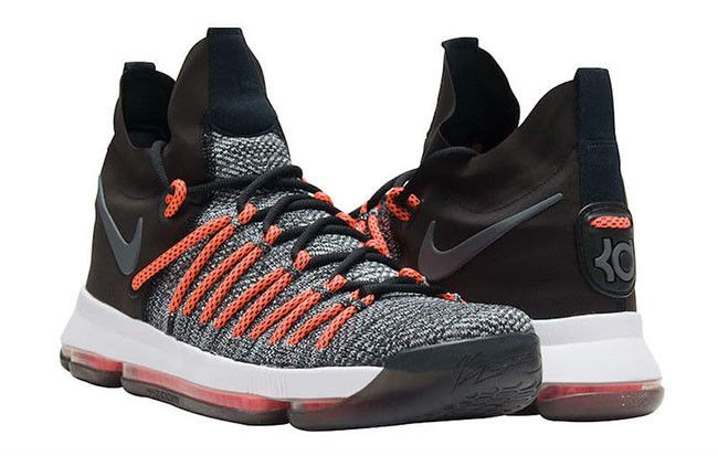 Buy KD 9 Elite Dark Grey Hyper Orange 878637 010 GOAT UK