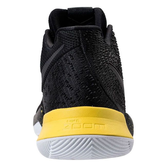Kyrie 3 black and yellow best sale