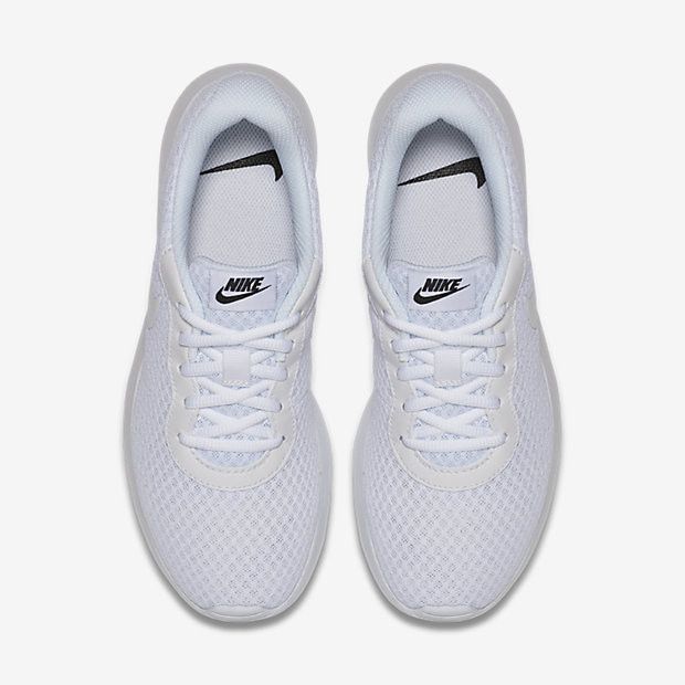 nike tanjun womens all white