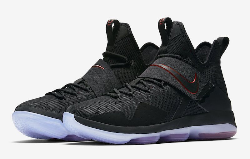 Lebron xiv low black new arrivals