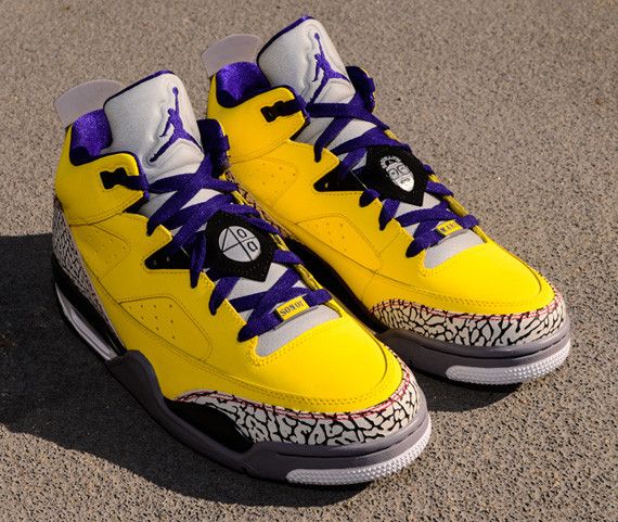 Size 10.0 Jordan Son of Mars Low Tour Yellow