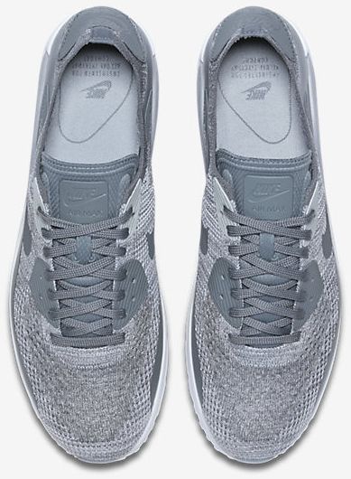 Nike Air Max 90 Ultra 20 Flyknit Pure Platinum