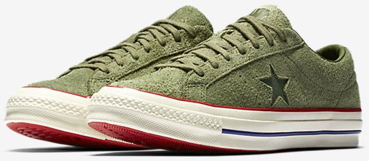 Undefeated x Converse One Star Suede Low Olive