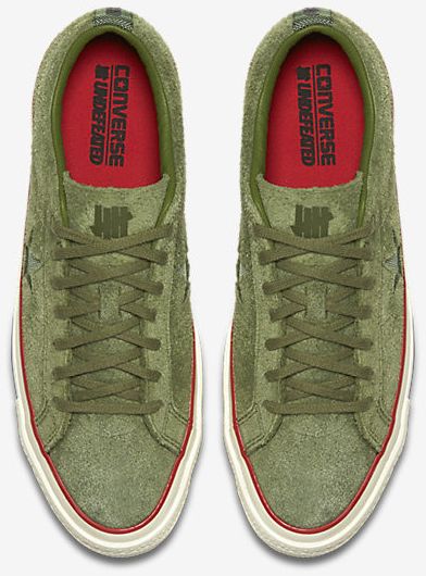 Undefeated x Converse One Star Suede Low Olive