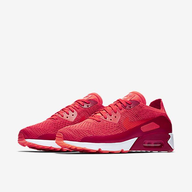 Buy Air Max 90 Ultra 2.0 Flyknit Bright Crimson 875943 600 GOAT