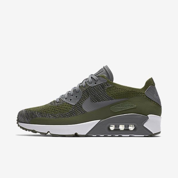 Buy Air Max 90 Ultra 2.0 Flyknit Rough Green 875943 300 GOAT