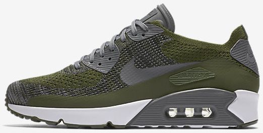 Nike Air Max 90 Ultra 20 Flyknit Rough Green