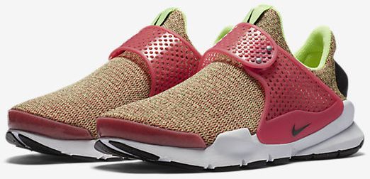Nike Wmns Sock Dart SE Ghost Green Hot Punch