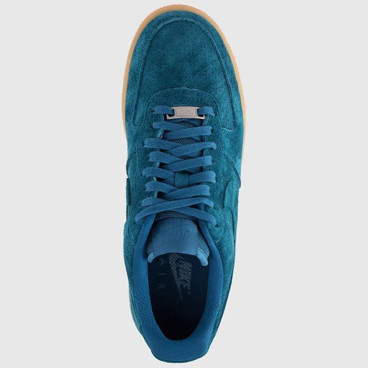 Wmns Air Force 1 Low Suede Teal Gum