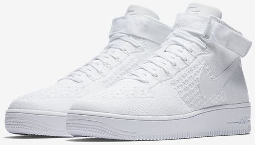 Nike Air Force 1 Ultra Flyknit Mid Triple White