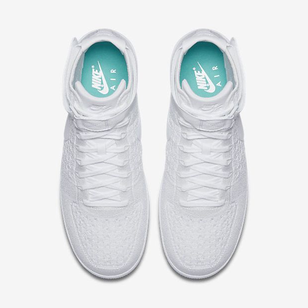 Achetez des Air Force 1 Ultra Flyknit Mid Triple White 817420 102 GOAT FR