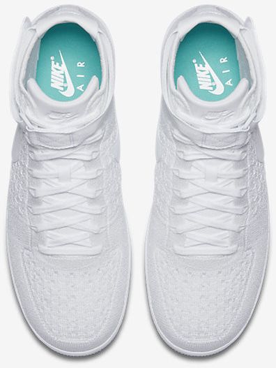 Nike Air Force 1 Ultra Flyknit Mid Triple White