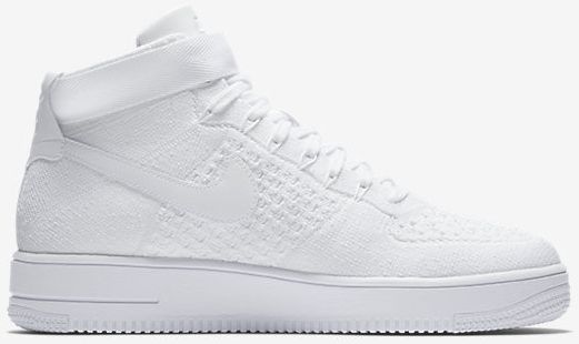 Nike Air Force 1 Ultra Flyknit Mid Triple White