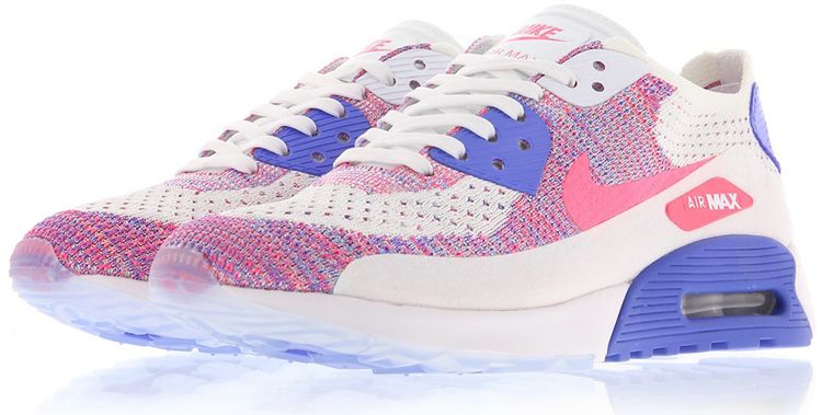 Nike Wmns Air Max 90 Ultra 20 Flyknit Racer Pink
