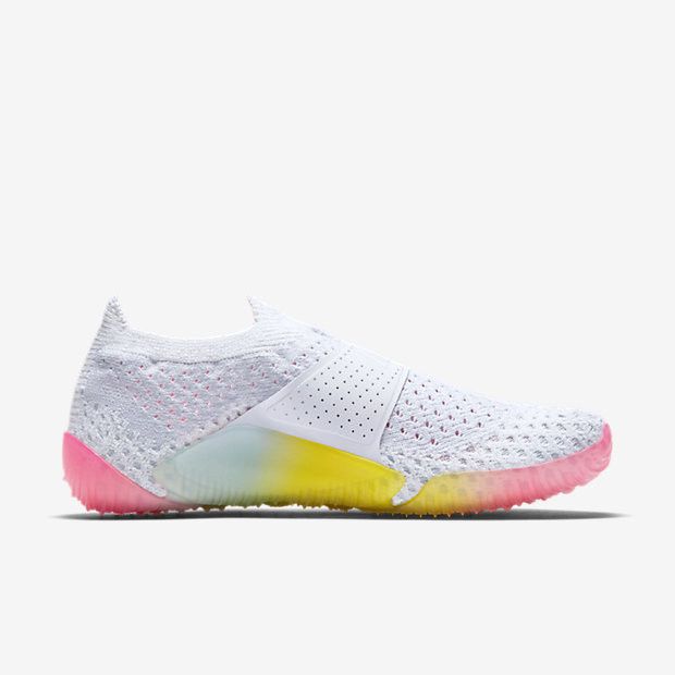 Size 5.0 NikeLab Wmns City Knife 3 Flyknit White Racer Pink
