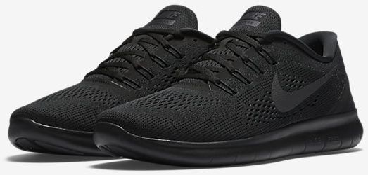 Nike Free RN Triple Black