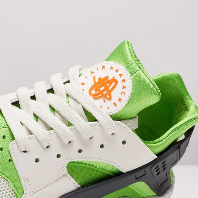 Nike Air Huarache Action Green Off White Sneakers 318429-304 Mens Size 11 Nike Air Huarache Action Green Off White Sneakers 318429-304  main image 3